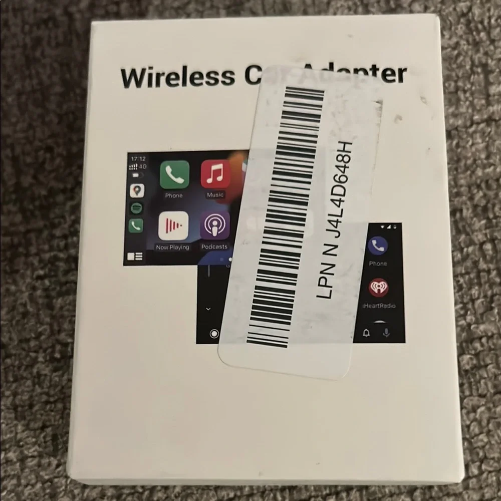 Car Adapter, Wireless Dilxyuy Two in One Mini Wireless Android Auto Adapter